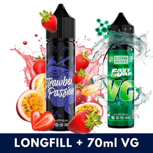Aroma STRAWBERRY PASSION 16ml (Longfill) Oil4Vap + VG FAST 70ML Aroma STRAWBERRY PASSION 16ml (Longfill) Oil4Vap + VG FAST 70ML