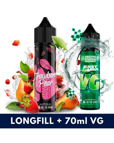 Aroma STRAWBERRY PEAR 16ml (Longfill) Oil4Vap + VG FAST 70ML