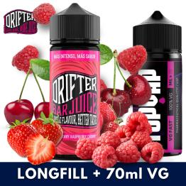 Aroma Strawberry Raspberry Cherry 24ml/120 (Longfill) Drifter + 70ml VG Fast
