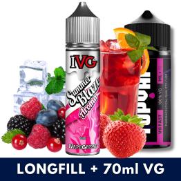Aroma Summer Blaze 10ml/60 (Longfill) IVG + 70ml VG Fast