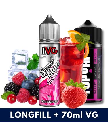 Aroma Summer Blaze 10ml/60 (Longfill) IVG + 70ml VG Fast