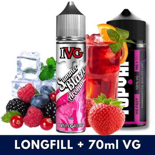Aroma Summer Blaze 10ml/60 (Longfill) IVG + 70ml VG Fast Aroma Summer Blaze 10ml/60 (Longfill) IVG + 70ml VG Fast