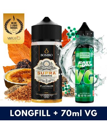 Aroma Supra Reserve 30ml/120 (Longfill) - Platinum Tobaccos by Bombo
