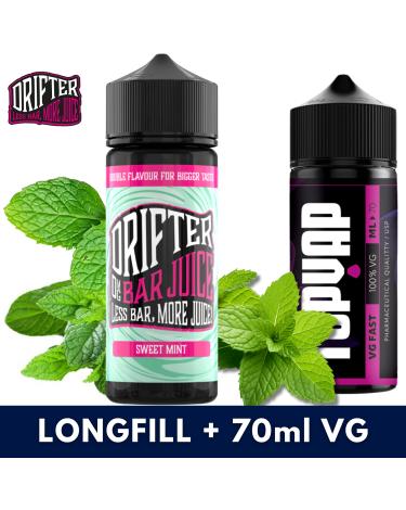 Aroma Sweet Mint 24ml/120 (Longfill) Drifter + 70ml VG Fast