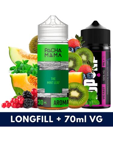Aroma The Mint Leaf 30ml/120 (Longfill) Pachamama + 70ml VG Fast