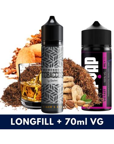 Aroma Tiger´s Eye 10ml/60 (Longfill) Tremendous Tobacco + 70ml VG Fast