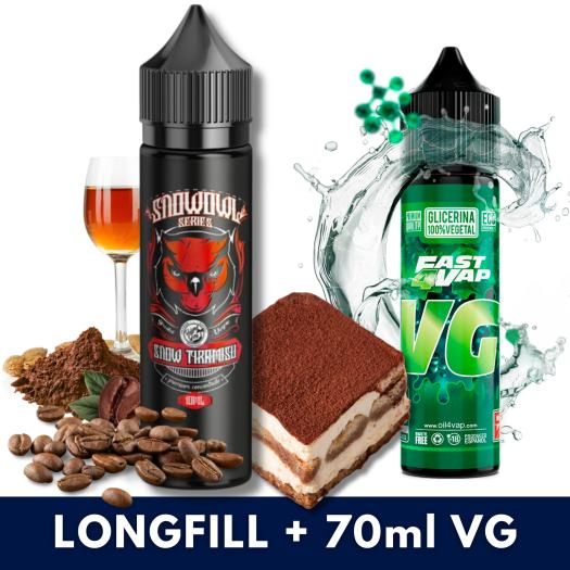 Aroma Tiramisu 10ml (Longfill) Snowowl + VG FAST 70ML Aroma Tiramisu 10ml (Longfill) Snowowl + VG FAST 70ML