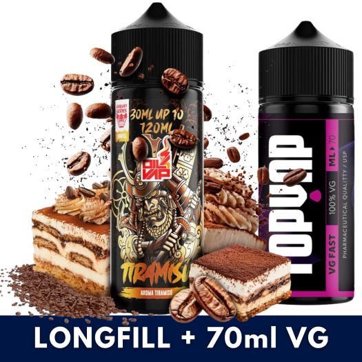 Aroma Tiramisu 30ml/120 (Longfill) Kabuki + 70ml VG Fast