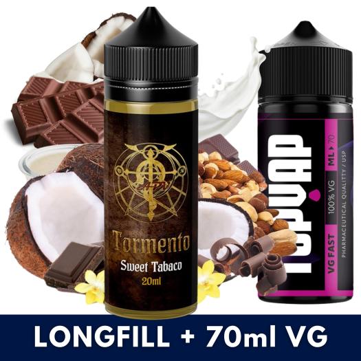 Aroma Tormento 20ml/120 (Longfill) Alquimia para Vapers + 70ml VG Fast