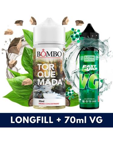 Aroma Torquemada 30ml/120 (Longfill) Bombo + VG FAST 70ML