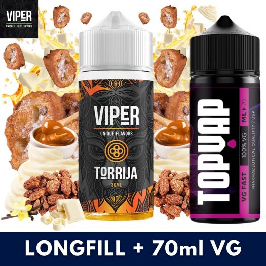 Aroma Torrija 30ml (Longfill) Viper + 70ml VG Fast Aroma Torrija 30ml (Longfill) Viper + 70ml VG Fast