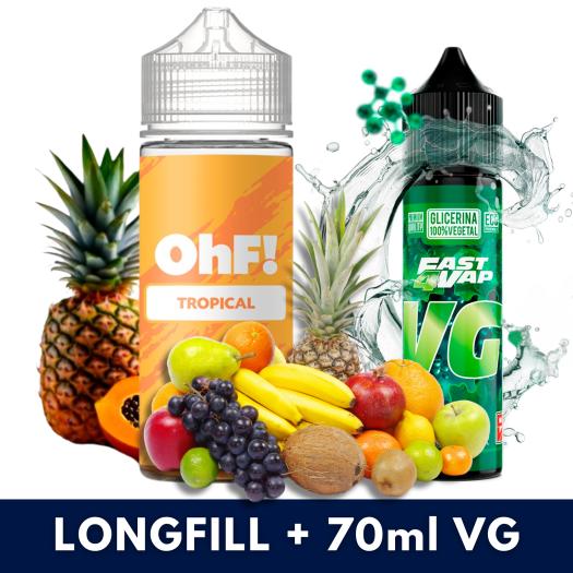 Aroma Tropical 24ml/120 (Longfill) OhF! + VG FAST 70ML