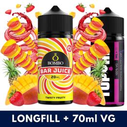 Aroma Twisty Fruity 20ml/120 (Longfill) - Bombo Bar Juice + 70ml VG