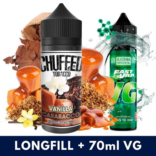 Aroma Vanilla Carabacco 24ml (Longfill) - Chuffed + VG FAST 70ML