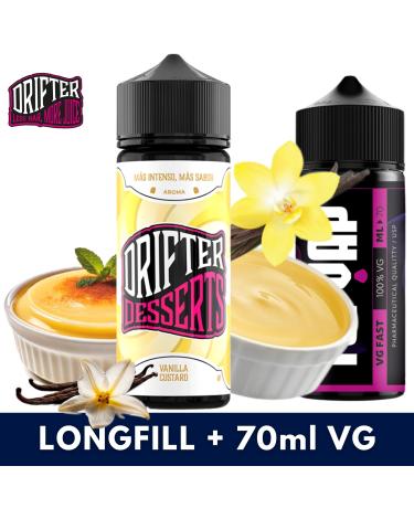 Aroma Vanilla Custard 24ml/120 (Longfill) Drifter + 70ml VG Fast