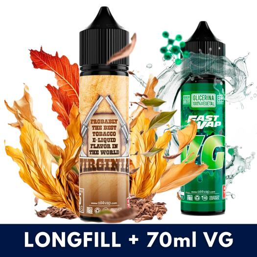 Aroma VIRGINIA 16ml (Longfill) Oil4Vap + VG FAST 70ML Aroma VIRGINIA 16ml (Longfill) Oil4Vap + VG FAST 70ML