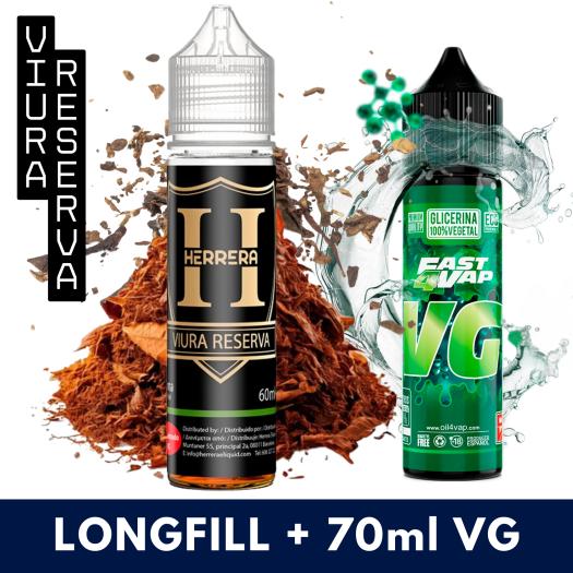 Aroma Viura Reserva 30ml (Longfill) Herrera + VG FAST 70ML Aroma Viura Reserva 30ml (Longfill) Herrera + VG FAST 70ML