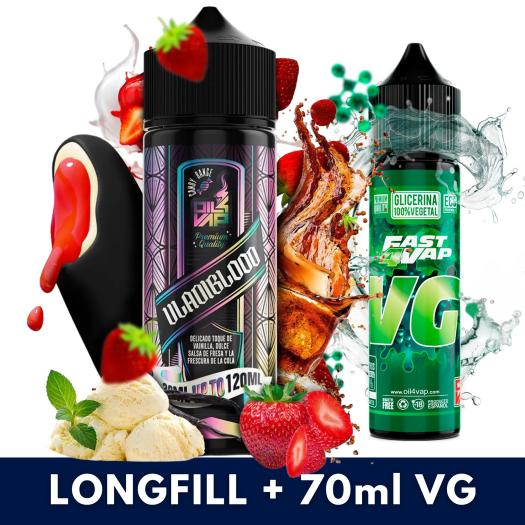 Aroma VLADIBLOOD 30ml/120 (Longfill) - Oil4Vap + 70ml VG Fast
