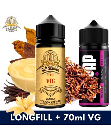 Aroma VTC 30ml/120 (Longfill) Old School + 70ml VG Fast