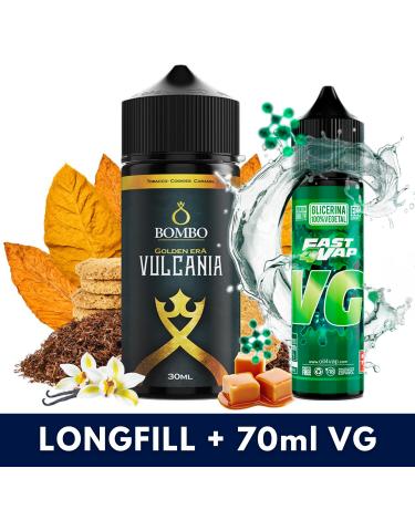 Aroma Vulcania 30ml/120 (Longfill) Golden Era + VG FAST 70ML
