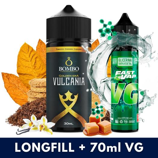 Aroma Vulcania 30ml/120 (Longfill) Golden Era + VG FAST 70ML