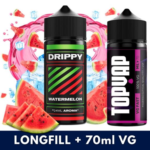 Aroma Watermelon 24ml (Longfill) Drippy + 70ml VG Fast
