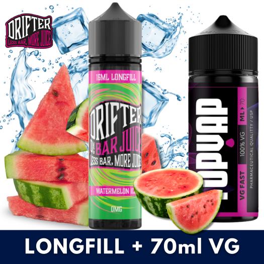 Aroma WATERMELON ICE 16ml/60 (Longfill) Drifter + 70ml VG Fast Aroma WATERMELON ICE 16ml/60 (Longfill) Drifter + 70ml VG Fast