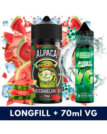 Aroma Watermelon Ice 24ml/120 (Longfill) Alpaca + VG FAST 70ML