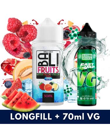 Aroma Watermelon + Melon + Berries Ice 30ml/120 (Longfill) Bali Fruits + VG FAST 70ML