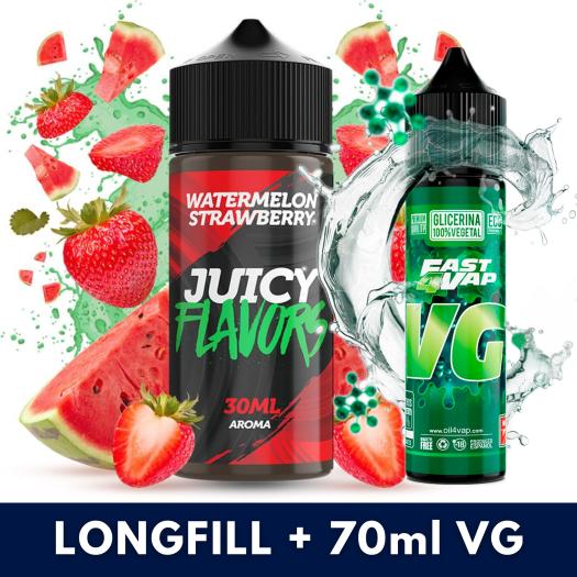 Aroma Watermelon Strawberry 30ml/120 (Longfill) Juicy + VG FAST 70ML