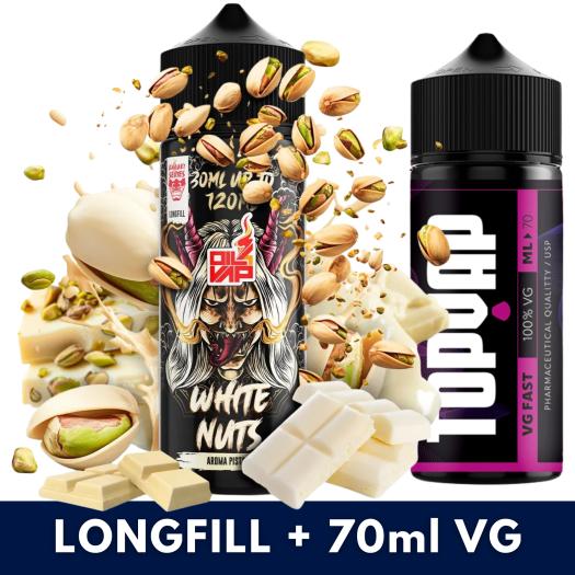 Aroma White Nuts 30ml/120 (Longfill) Kabuki + 70ml VG Fast