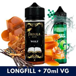 Aroma Wolf 40ml/120 (Longfill) Fabula Juice + VG FAST 70ML