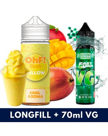 Aroma Yellow Slush 40ml/120 (Longfill) OhF! + VG FAST 70ML