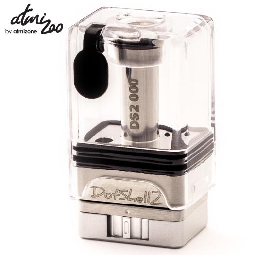 ATMIZOO DotShell V2 SS Body Black Anodized AFC | RBA Premium DotAIO