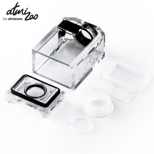 ATMIZOO SnailTank V2 Clear | Boro Tank Premium para Billet Box