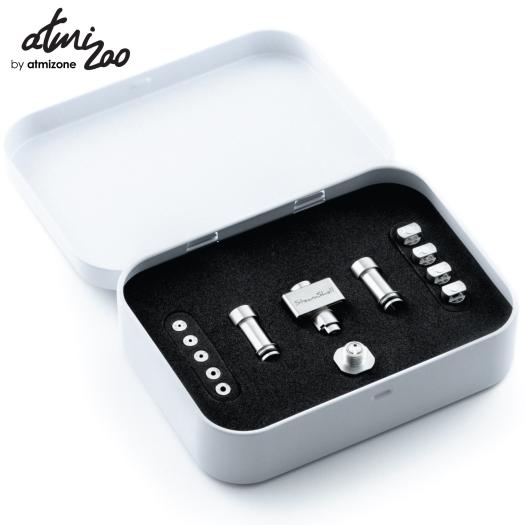 ATMIZOO SteamShell Deluxe Edition SS | RBA Premium para Boro y Billet Box