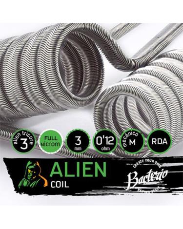 Bacterio Coils Alien Triple Nucleo 0.12 Ohm (Pack 2) - Bacterio Coils