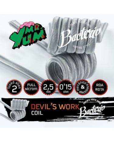 Bacterio Coils Devil’s Work 0.15 Ohm (Pack 2) - Bacterio Coils