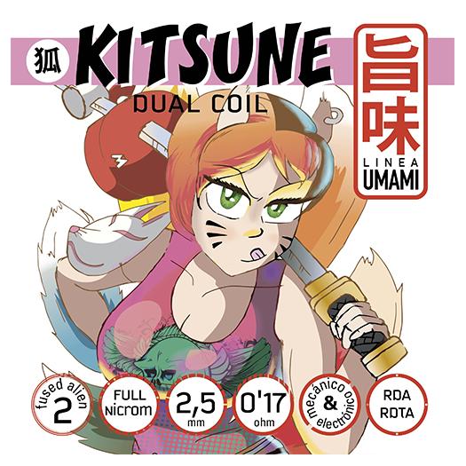 Bacterio Coils Linea Umami Kitsune Fused Alien Full Ni80 0.17 Ohm (pack 2) - Bacterio Coils