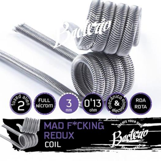 Bacterio Coils Mad f*cking Redux 0.13 Ohm (pack 2) - Bacterio Coils