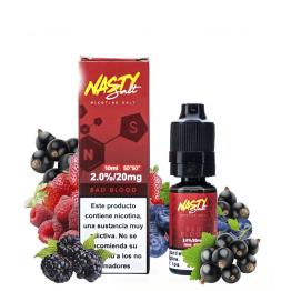 BAD BLOOD - NASTY JUICE 10 ml - 10 mg y 20 mg - Líquido con SALES DE NICOTINA