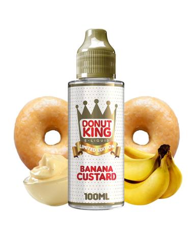 ▷ Banana Custard 100ml + 2 Nicokit Gratis - Donut King Limited Edition【120ml】