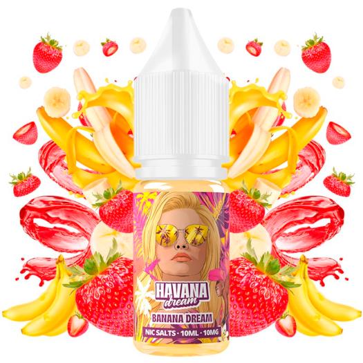 Banana Dream 10ml - Havana Dream Nic Salts - Líquido con SALES DE NICOTINA