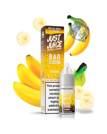 Banana Ice Just Juice Bar Salts 10ml