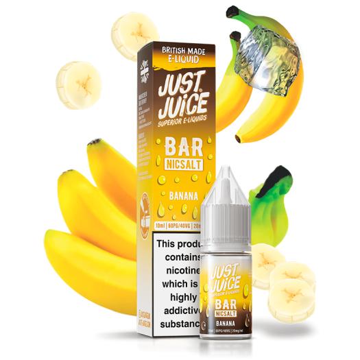 Banana Ice Just Juice Bar Salts 10ml