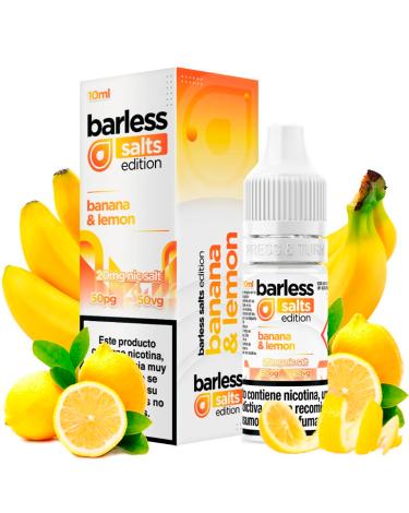 Banana Lemon 10ml - Barless Salts Edition