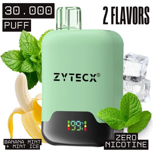 Banana Mint + Mint Ice | MAGIC DUO Desechable | 30000 PUFFS Sin Nicotina |