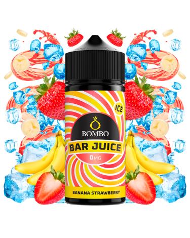 Banana Strawberry Ice 100ml + Nicokits - Bar Juice by Bombo