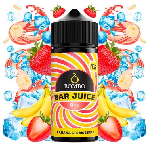 Banana Strawberry Ice 100ml + Nicokits - Bar Juice by Bombo