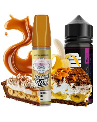 Banoffee Pie 14ml/60 (Longfill) Dinner Lady Dessert Bar